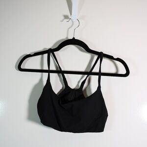 Lululemon Women's Wunder Train Strappy Racer Back Athletic Work Out Sports Bra 6